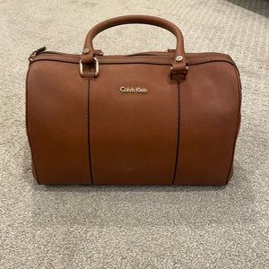 Calvin Klein Barrell Satchel Bag